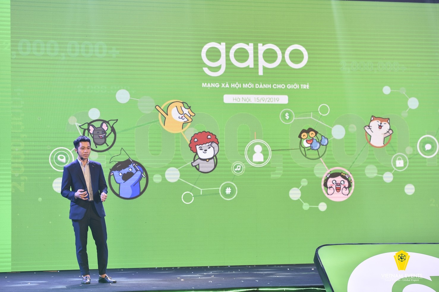 GAPO REACHED 2 MILLIONS USERS